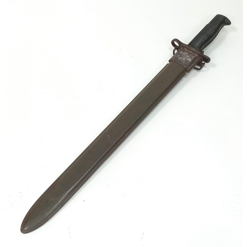 33 - US Springfield Rock Island Arsenal M1905 16” Bayonet Dated 1906 re-issued in 1942 for the Garand use... 