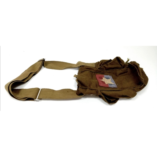 721 - Vietnam War Era Russian Gas Mask Bag used by the Vietcong.