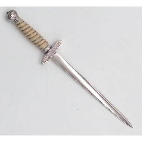 758 - Miniature 3rd Reich Luftwaffe Sword Letter Opener.