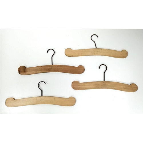 783 - 4 x 1936 Dated Hitler Youth Coat Hangers.