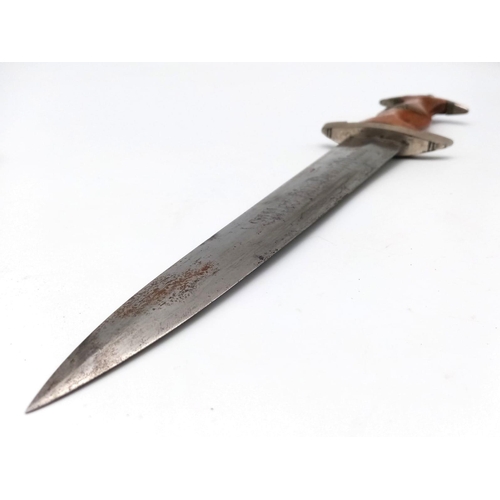 83 - Early 3rd Reich S.A Dagger. Rare Maker Gust Häker. Found in a Berlin Attic.