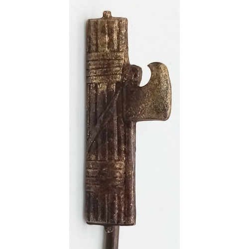 909 - WW2 Italian Fascists Axe and Rods Stick Pin.