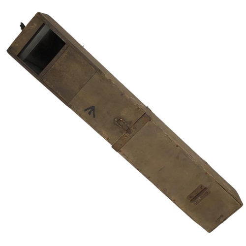 152 - WW1 British Adams Folding Trench Periscope in its original canvas carry case. Circa 1916.