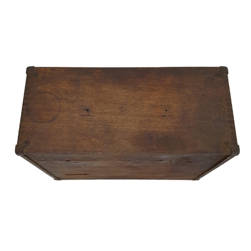 344 - Antique Watchmakers or Jewellers Wooden Work Box. 
7 drawers with original felt bottom, all drawers ... 