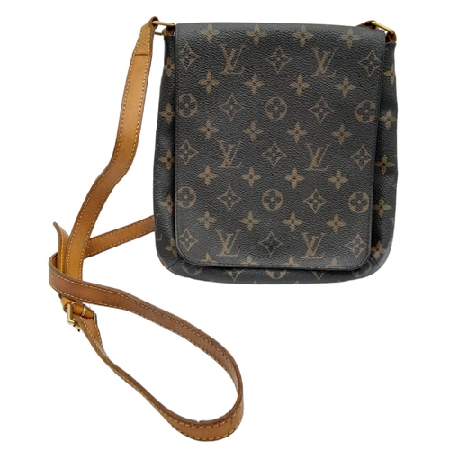 690 - Louis Vuitton Musette Salsa Shoulder Bag.
This elegant LV shoulder bag is perfect for those on the m... 