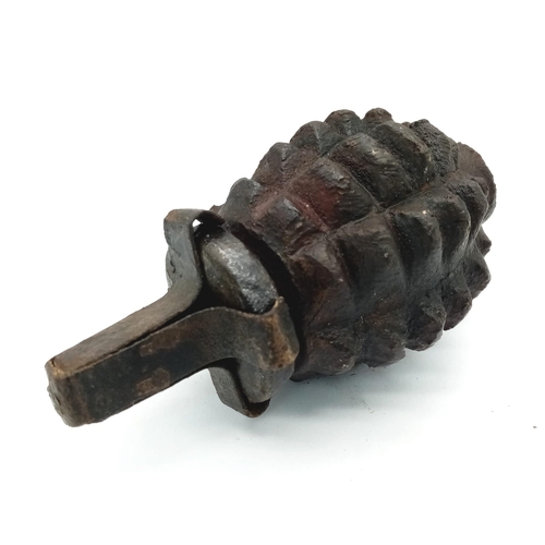 692 - WWI Austro-Hungarian Zeitzunder grenade. Excellent condition. Inert. UK sales only.