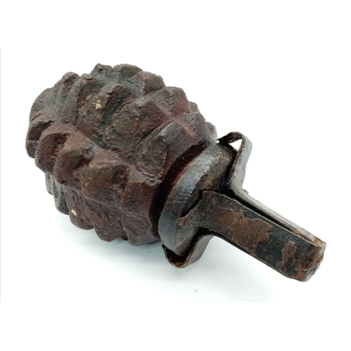 692 - WWI Austro-Hungarian Zeitzunder grenade. Excellent condition. Inert. UK sales only.