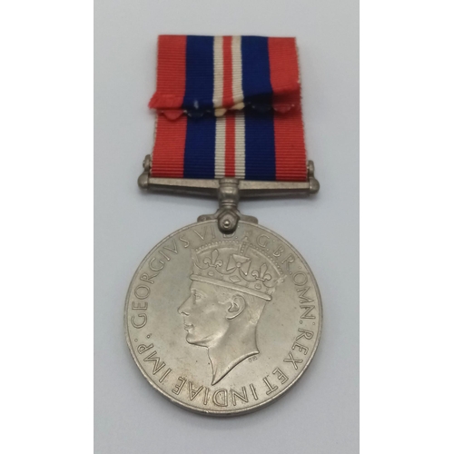 759 - British  WW2 service medal.