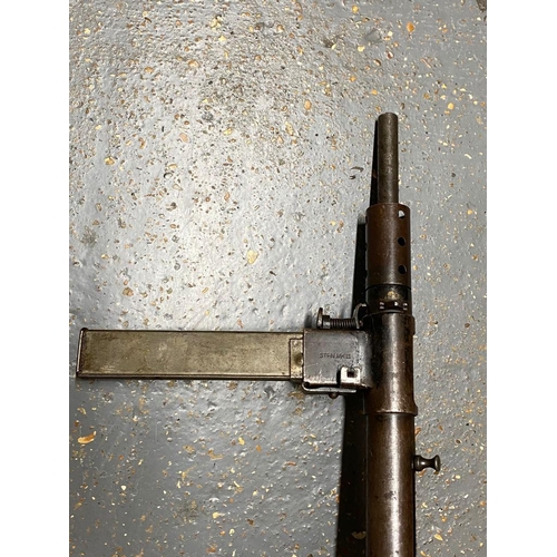 116 - A Deactivated Sten MKII Sub Machine Gun. Moving bolt under spring pressure. Latest EU deactivation c... 