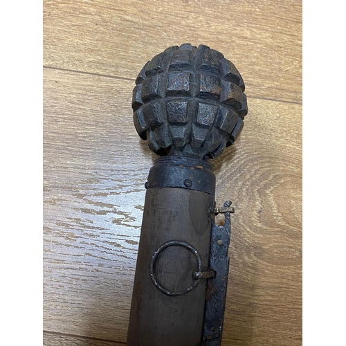 289 - A Rare Inert WW1 German Stick Grenade - This grenade was a combination of the M1913 and M1915. ML445... 