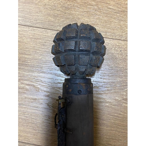 289 - A Rare Inert WW1 German Stick Grenade - This grenade was a combination of the M1913 and M1915. ML445... 