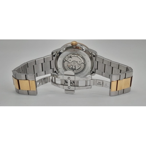 433 - A Very Good Condition, Bi-Metal, Bulova Automatic 21 Jewel Watch. 48mm Including Crown. Full Working... 