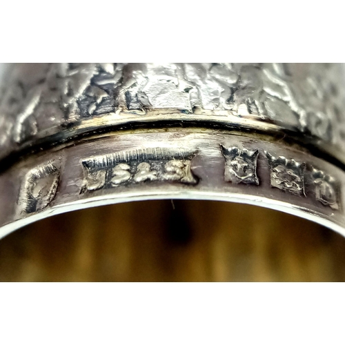 796 - A Very Rare 1953 Queen’s Coronation Silver Hallmarked Thimble by James Sherwood & Son’s, Birmingham ... 