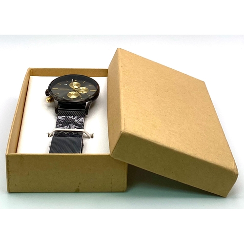 894 - Unworn, Men’s Chronograph Sports Date Watch by Baogela. 45mm including Crown. Comes with Box and Pap... 