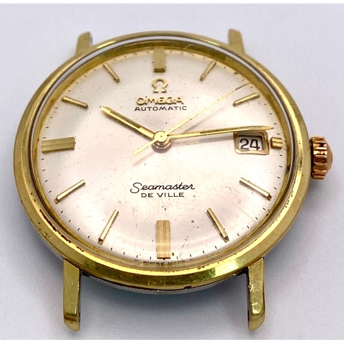 766 - A vintage Omega Seamaster Automatic Watch Case.
Case measures 33mm, water resistant and date.
In wor... 