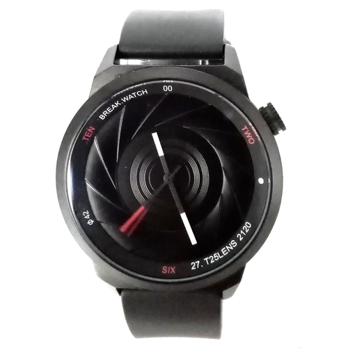 817 - An Unworn, Black Quartz Sports Watch by Break. 
45mm Including Crown. Black Rubber Dive Strap. 
Come... 