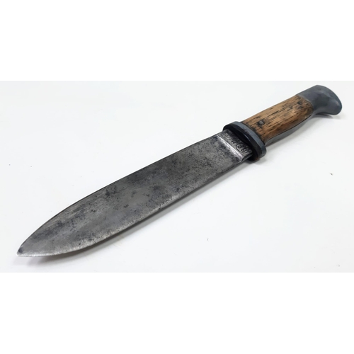 367 - An Original WW2 Hitler Youth Knife.
24.5cm Length, Very Good Condition. 
Marks on Blade RZM M7/80-40