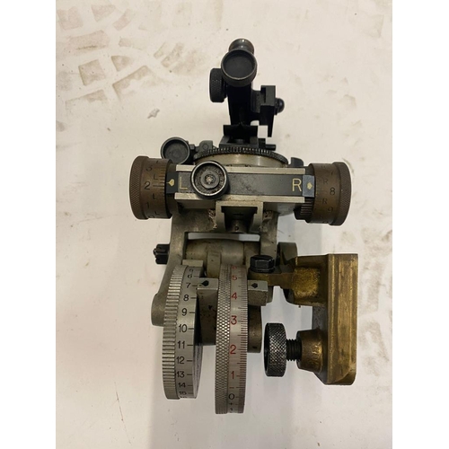 358 - A Rare Vickers Machine Gun Dial MK1 Sight in Original Vickers Box! This highly collectible sight is ... 