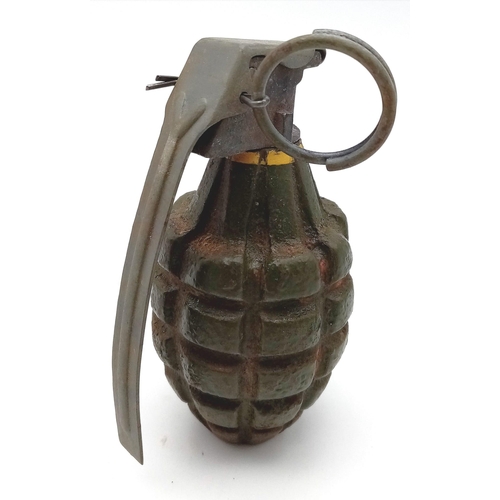 510 - INERT WW2 US Pineapple Grenade. UK Mainland Sales Only