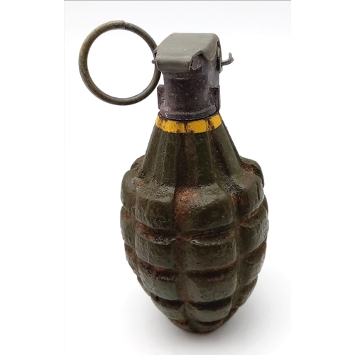 510 - INERT WW2 US Pineapple Grenade. UK Mainland Sales Only