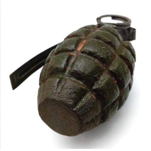 510 - INERT WW2 US Pineapple Grenade. UK Mainland Sales Only