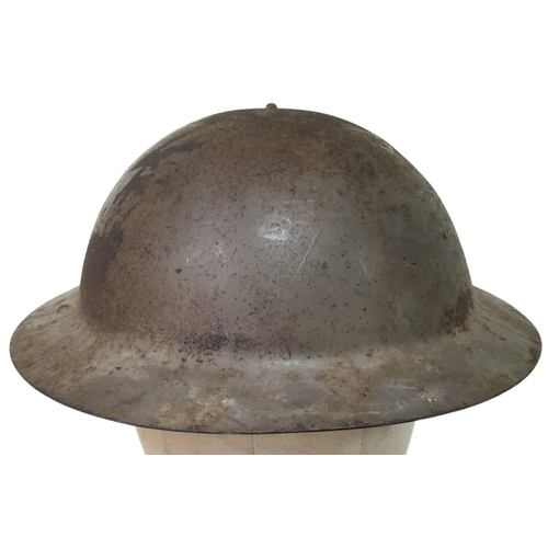 260 - Rare 1941 Dated WW2 British Raw Edge Mk II Helmet. These were made by Briggs Motor Bodies
Let of Dag... 