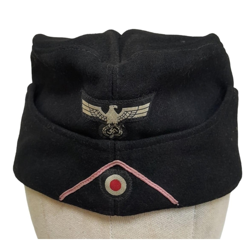 316 - WW2 German Panzer Enlisted Mans/Nco’s Side Cap.