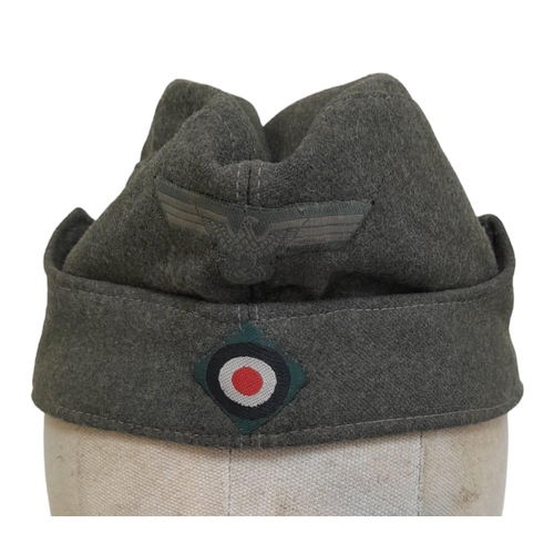 359 - 3rd Reich M34 Army Overseas Cap. Made by Schubt, Berlin. Super condition for its age.