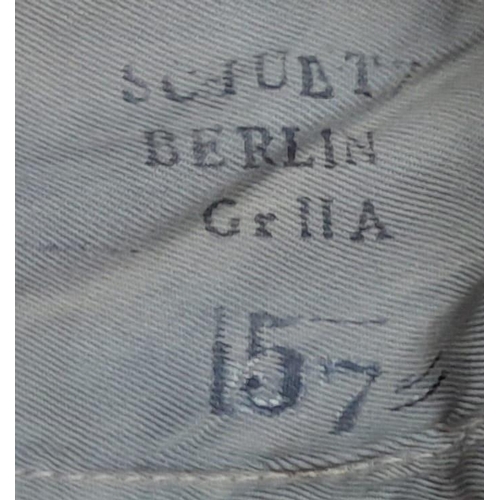 359 - 3rd Reich M34 Army Overseas Cap. Made by Schubt, Berlin. Super condition for its age.