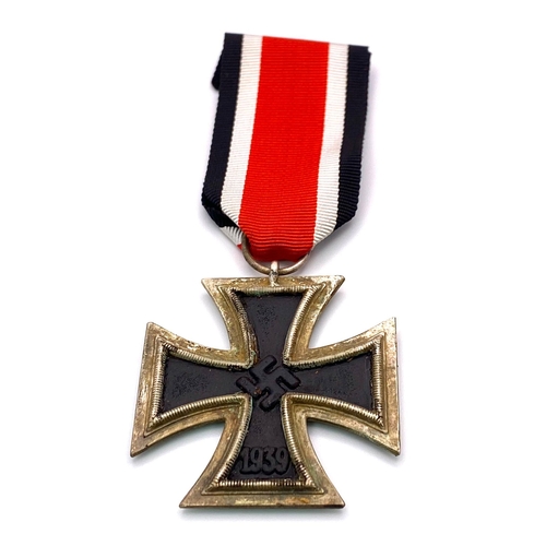 401 - Late WW2 German Iron Cross 2nd Class. 3-part construction with an iron core.