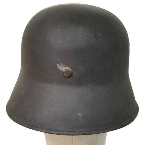 85 - 3rd Reich Transitional SS-VT M18 Helmet.