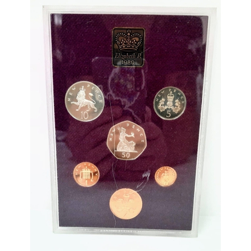 377 - A Wonderful Collection of Royal Mint UK Coins. Nine sets from 1972 -1980, seven of which are PROOF c... 