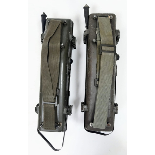 387 - Pair of Vietnam War Era US PRC6/6 Banna VHF Walkie Talkies.