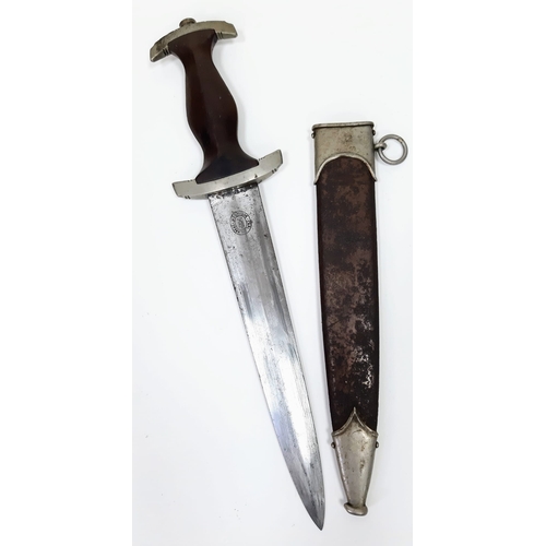 71 - Early 3rd Reich S.A Dagger. A very straight piece with lots of potential for restoration. Very Rare ... 