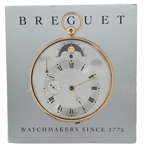 313 - A 1997 Breguet Watchmakers Hardback Book - Signed by Emmanuel Breguet!. Comes in a presentation case... 