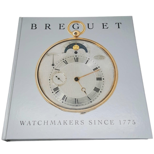 313 - A 1997 Breguet Watchmakers Hardback Book - Signed by Emmanuel Breguet!. Comes in a presentation case... 