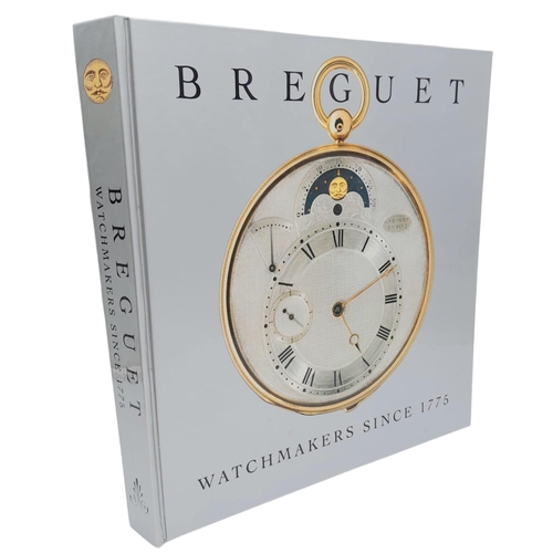 313 - A 1997 Breguet Watchmakers Hardback Book - Signed by Emmanuel Breguet!. Comes in a presentation case... 