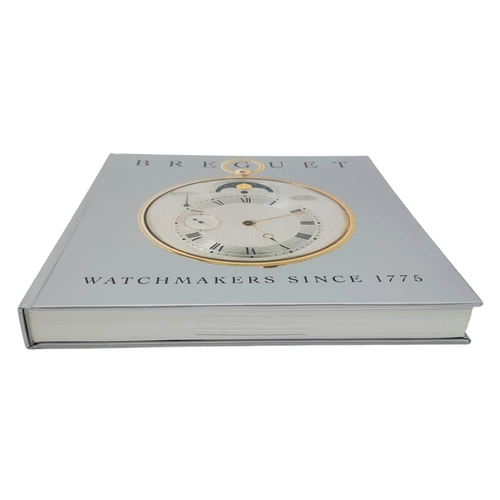 313 - A 1997 Breguet Watchmakers Hardback Book - Signed by Emmanuel Breguet!. Comes in a presentation case... 