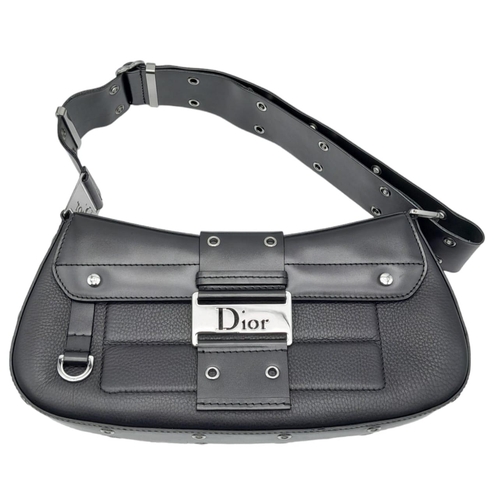 53 - Christian Dior Vintage Colombus Bag.
Classic Dior quality throughout, silver tone hardware, flap clo... 