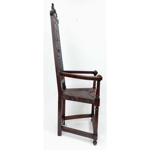 411 - A unique and unusual 18/19th Century Caquetoire Chair.
Derived from 'caqueter', a French term meanin... 