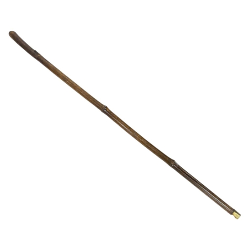 339 - Bamboo Antique Sword Stick.
Standing 88cm tall, this stylish sword stick features an intriguing butt... 