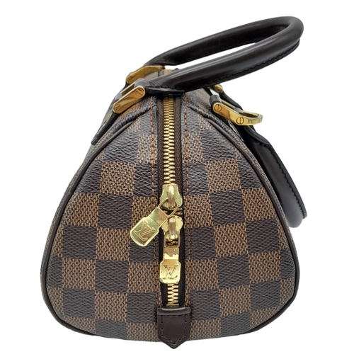 368 - Louis Vuitton Ribera Mini.
Quality leather exterior with famed damier checked, damier ebene monogram... 