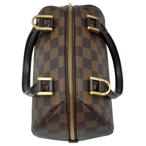 368 - Louis Vuitton Ribera Mini.
Quality leather exterior with famed damier checked, damier ebene monogram... 