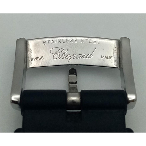 1336 - A Chopard Limited Edition Chronometer Gents Watch. Black rubber strap. Stainless steel case - 42mm. ... 