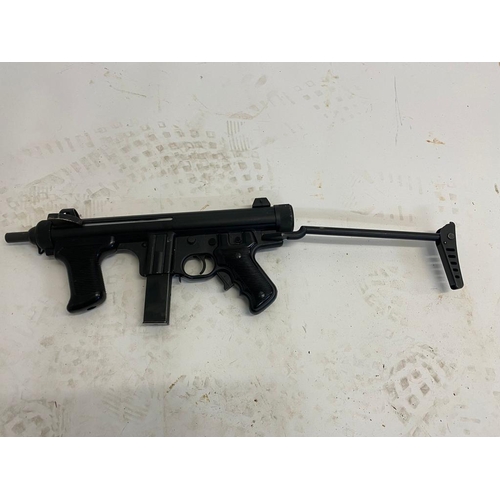 346 - A Deactivated Beretta M12 Sub Machine Gun. Latest EU spec with moving cocking handle under spring pr... 