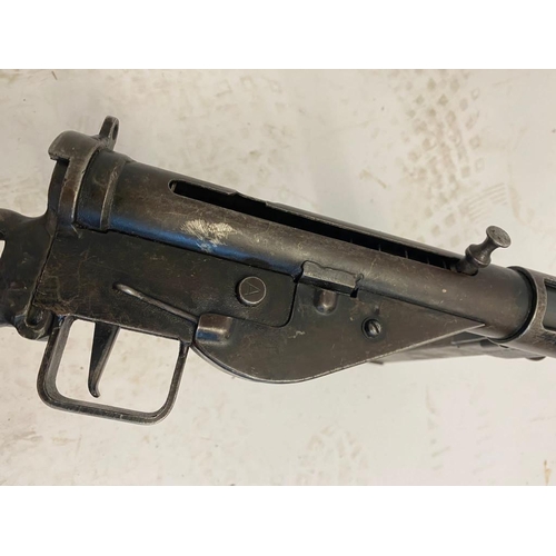 745 - A Deactivated British WW2 Sten MkII Long Branch Sub Machine Gun - 1943 dated. Latest EU specificatio... 