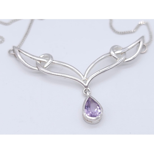 1592 - Four Different Style 925 Silver Necklaces.