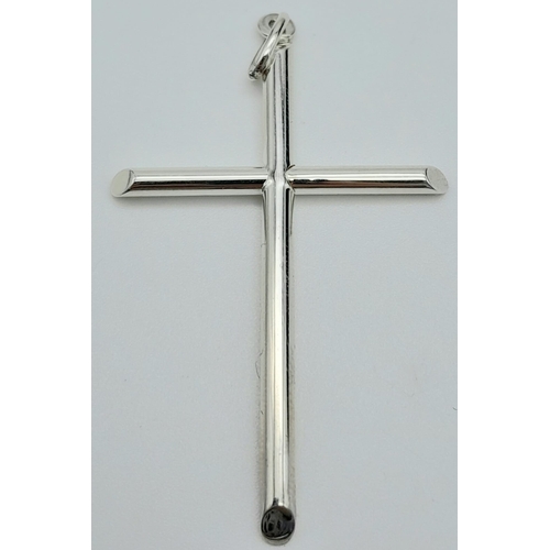 1326 - A BRAND NEW STERLING SILVER CROSS PENDANT. TOTAL WEIGHT 5G