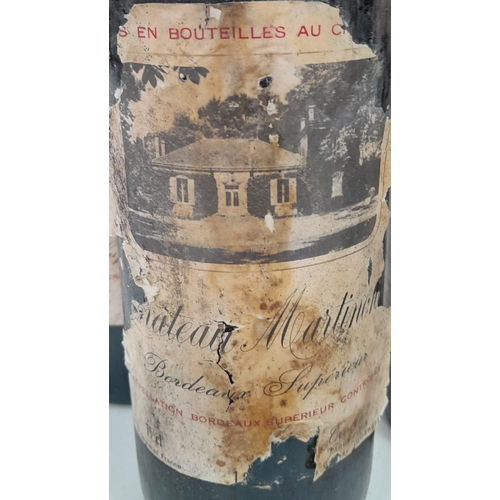 256 - 9 Bottles of Red Bordeaux Consisting of: 2 x Chateau Bellegrave Cru Bourgeois 1983. 7 x Chateau Mart... 