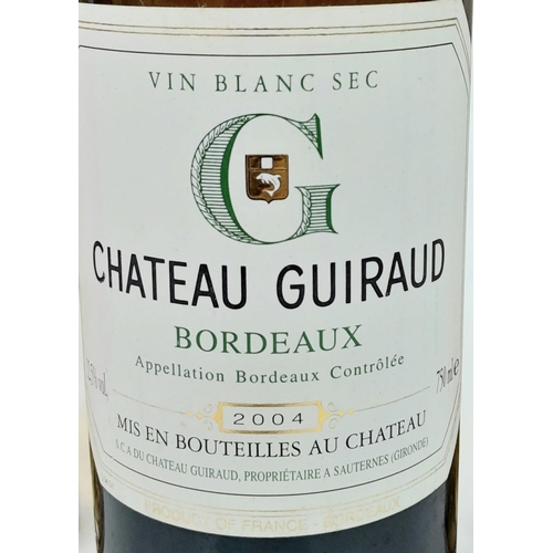 263 - 6 Bottles of Bordeaux White. To include: 1 x Chateau Guiraud 2004. 4 x Chateau Loudenne 2006. 1 x Ch... 